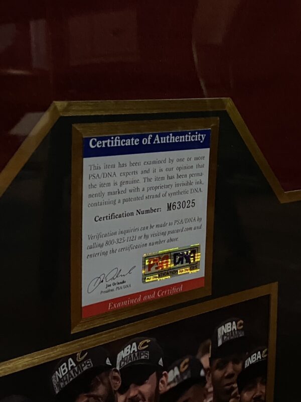 IMG_6055 🏀【球迷必收|LeBron James 騎士隊時期 球迷版 PSA認證 簽名球衣】