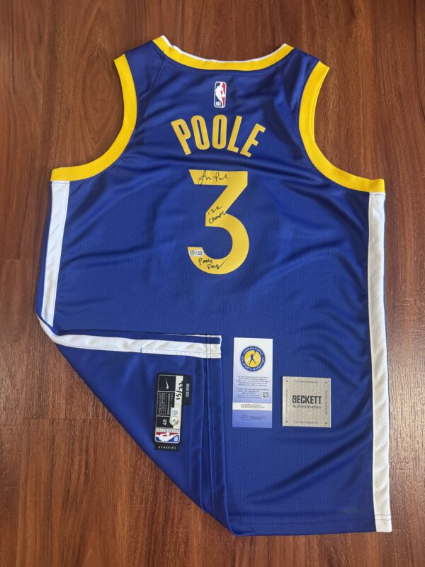IMG_7160 🏀【球迷必收|Jordan Poole 勇士隊 親筆簽名球衣】