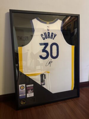 🏀【球迷必收｜ Stephen Curry 簽名球衣 金州勇士隊 白色球員版】