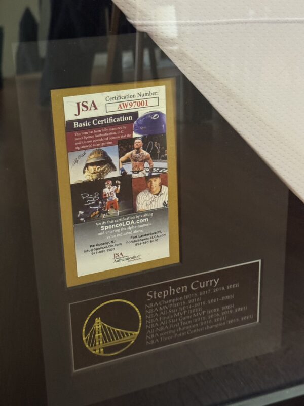 【收藏家先生】｜現貨不用等｜Stephen Curry  球迷版簽名球衣