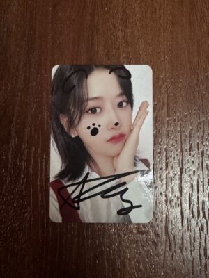 🎶【歌迷必收｜〈IVE Switch〉IVE 安俞真  親筆簽名小卡】