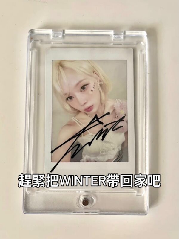 S__74129458 🎶【歌迷必收|aespa Winter 親筆簽名拍立得】