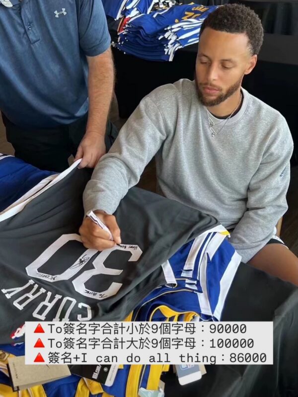 S__79888391_0 【簽名收藏家】|Curry To your name |簽名球衣|NBA|Stephen Curry 全網唯一署名簽名