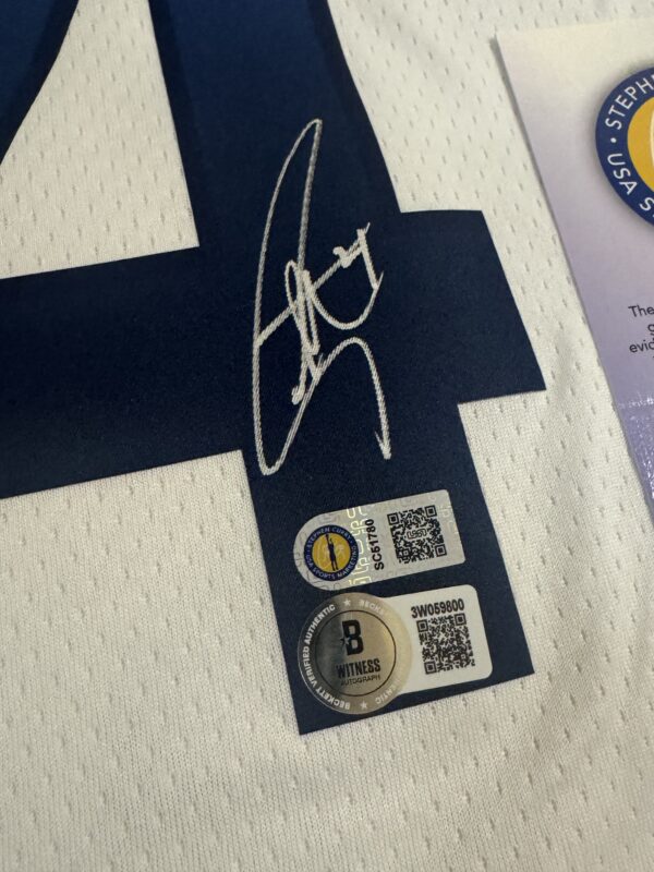 【收藏家先生】｜現貨不用等｜Stephen Curry 超稀有奧運版本球迷版簽名球衣