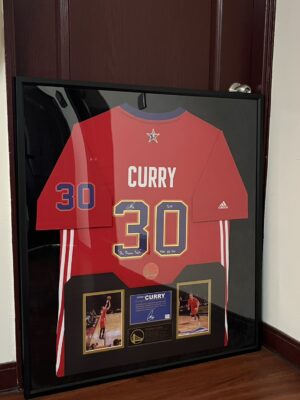【收藏家先生 】｜現貨不用等｜超多銘文｜Stephen Curry 生涯首次明星賽 親筆簽名球衣