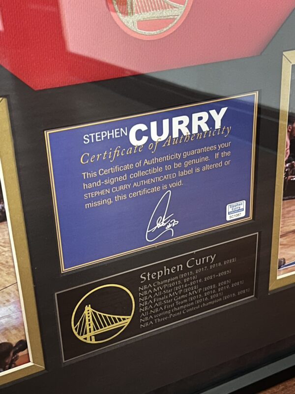 【收藏家先生 】｜現貨不用等｜超多銘文｜Stephen Curry 生涯首次明星賽 親筆簽名球衣