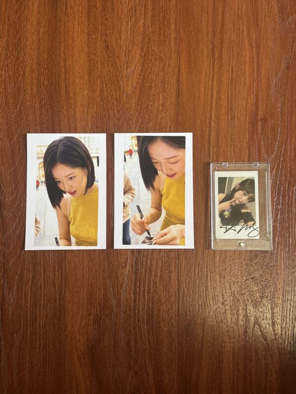 【收藏家先生】｜現貨不用等｜有來源｜安俞真 親筆簽名拍立得