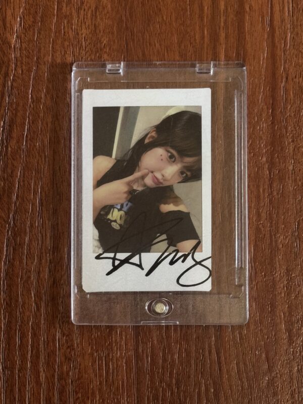 【收藏家先生】｜現貨不用等｜有來源｜安俞真 親筆簽名拍立得