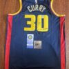 【收藏家先生】｜現貨不用等｜加簽座右銘｜4000三分同款｜Stephen Curry 球迷版 雙認證 簽名球衣