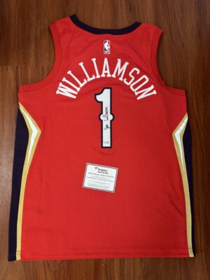 【收藏家先生 】｜破盤價｜現貨不用等｜Zion Williamson 球迷版 簽名球衣