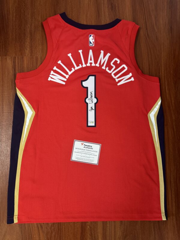 【收藏家先生 】｜破盤價｜現貨不用等｜Zion Williamson 球迷版 簽名球衣