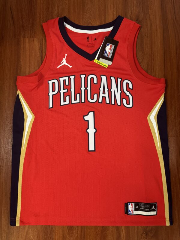 【收藏家先生 】｜破盤價｜現貨不用等｜Zion Williamson 球迷版 簽名球衣