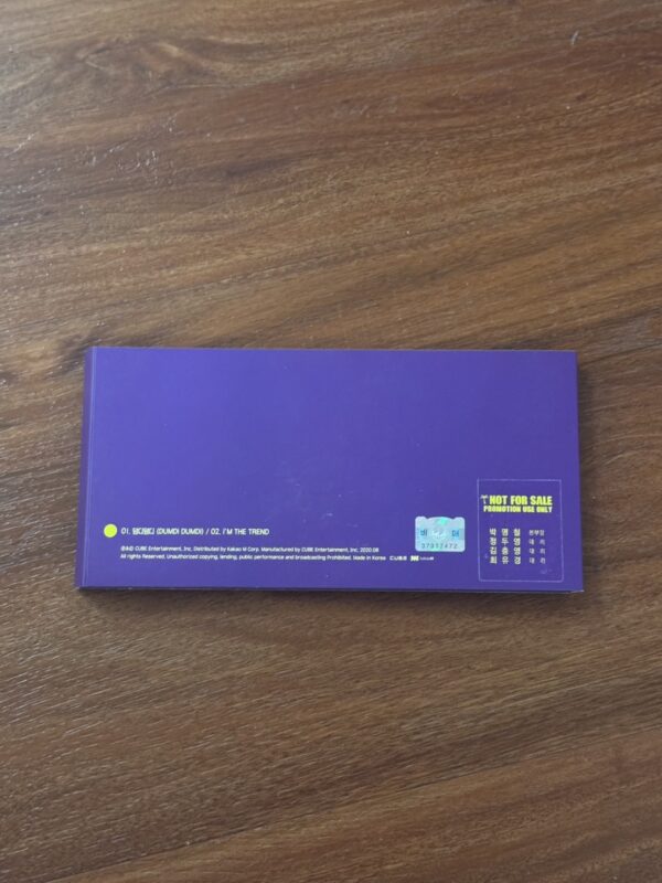 【收藏家先生】｜韓團｜現貨不用等｜全球限量｜I-DLE《DUMDi DUMDi》全團親筆簽名專輯