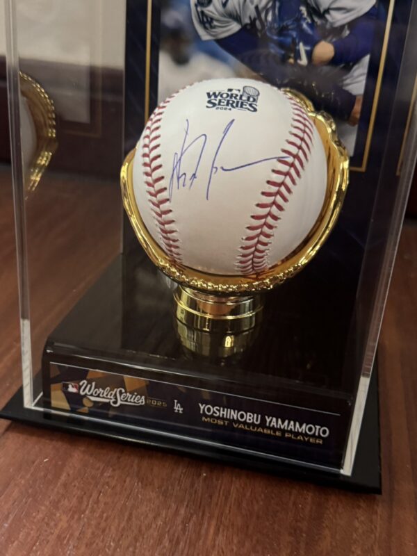 【收藏家先生】｜ 現貨不用等｜MLB ｜山本由伸 Yoshinobu Yamamoto 官方認證親筆簽名球