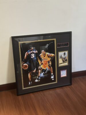 【收藏家先生】｜現貨不用等｜Allen Iverson｜經典戰役 PSA認證親筆簽名海報