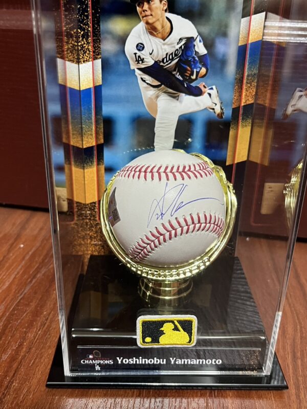 【收藏家先生】｜MLB｜現貨不用等｜山本由伸 Yoshinobu Yamamoto 官方認證親筆簽名球