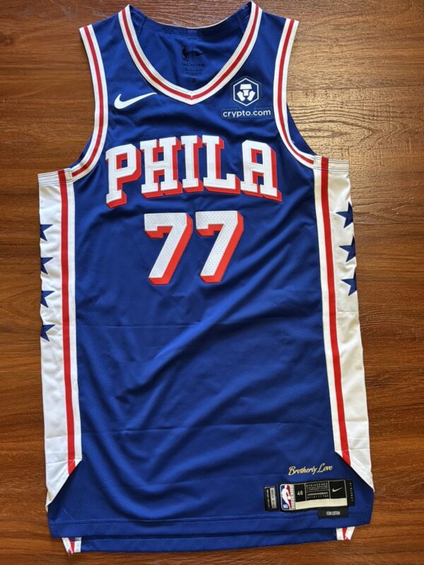 【收藏家先生】｜NBA｜簽名球衣｜VJ Edgecombe 更衣室等級球衣