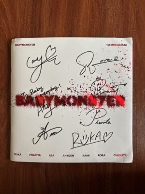 【收藏家先生】｜韓團｜現貨不用等｜BABYMONSTER《1st Mini Album》全團簽名專輯
