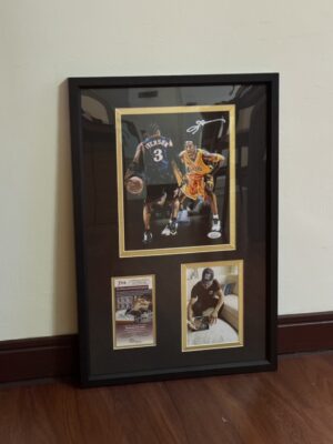 S__123101218_0 【收藏家先生】|現貨不用等|NBA|Allen Iverson JSA 認證簽名海報 含簽名瞬間照