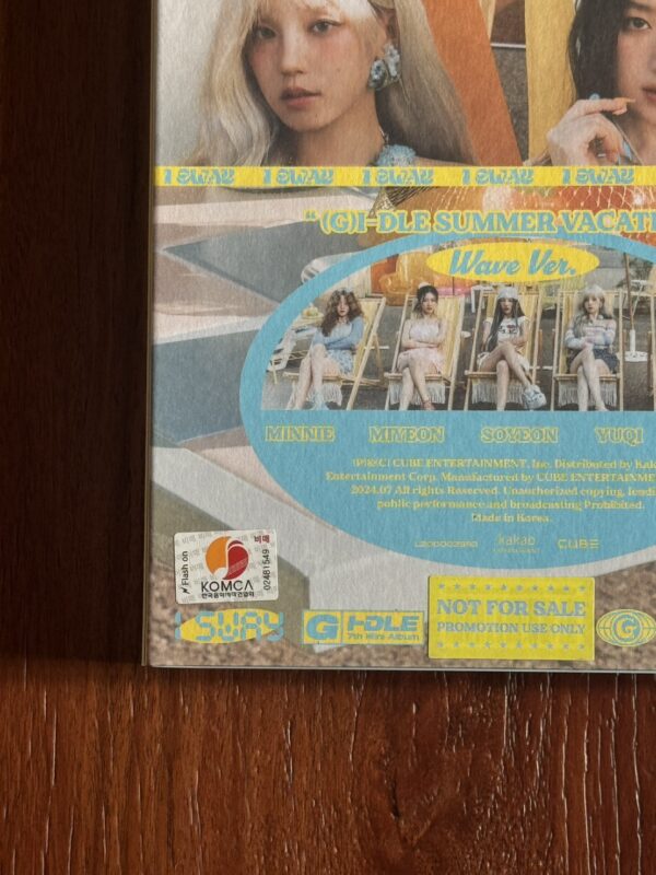 S__93134859_0 【收藏家先生】|韓團|I-DLE 全員親筆簽名專輯《I SWAY》Wave Ver.