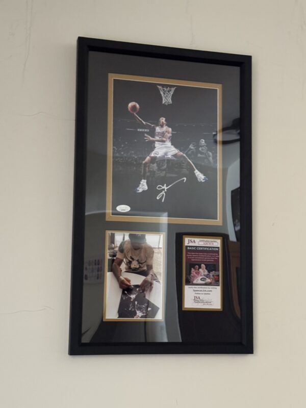 【收藏家先生】｜NBA｜Allen Iverson 簽名海報｜現貨不用等