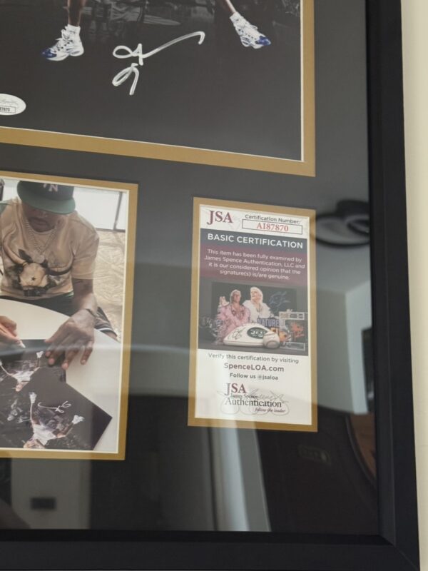 【收藏家先生】｜NBA｜Allen Iverson 簽名海報｜現貨不用等