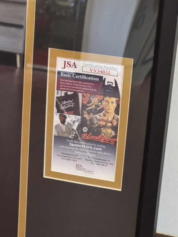 【收藏家先生】｜NBA｜Allen Iverson 親筆簽名海報｜JSA 認證｜裱框收藏｜現貨不用等