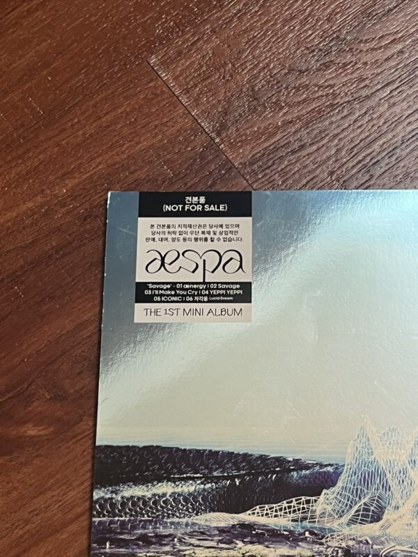 S__96264256_0 【收藏家先生】|KPOP|aespa 全員簽名專輯|Savage|非賣品版本|現貨不用等