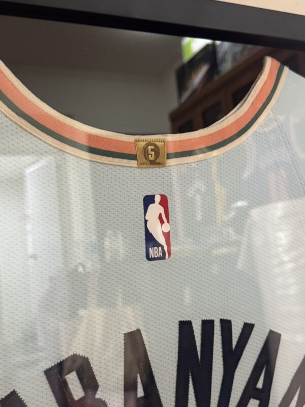 7.5 【收藏家先生】|現貨不用等|NBA|簽名球衣|Wembanyama 球迷版 有贊助標 Fanatics認證 簽名球衣