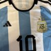 【收藏家先生】｜足球｜簽名球衣｜Messi 梅西 阿根廷國家隊 BAS認證簽名球衣