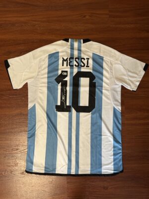 B.4 【收藏家先生】|足球|簽名球衣|Messi 梅西 阿根廷國家隊 BAS認證簽名球衣