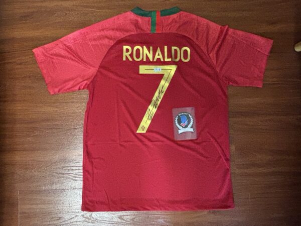 【收藏家先生】｜足球｜現貨不用等｜簽名球衣｜C羅 Ronaldo 葡萄牙國家隊 BAS認證 簽名球衣