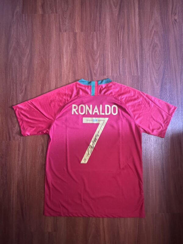 【收藏家先生】｜足球｜現貨不用等｜簽名球衣｜C羅 Ronaldo 葡萄牙國家隊 BAS認證 簽名球衣