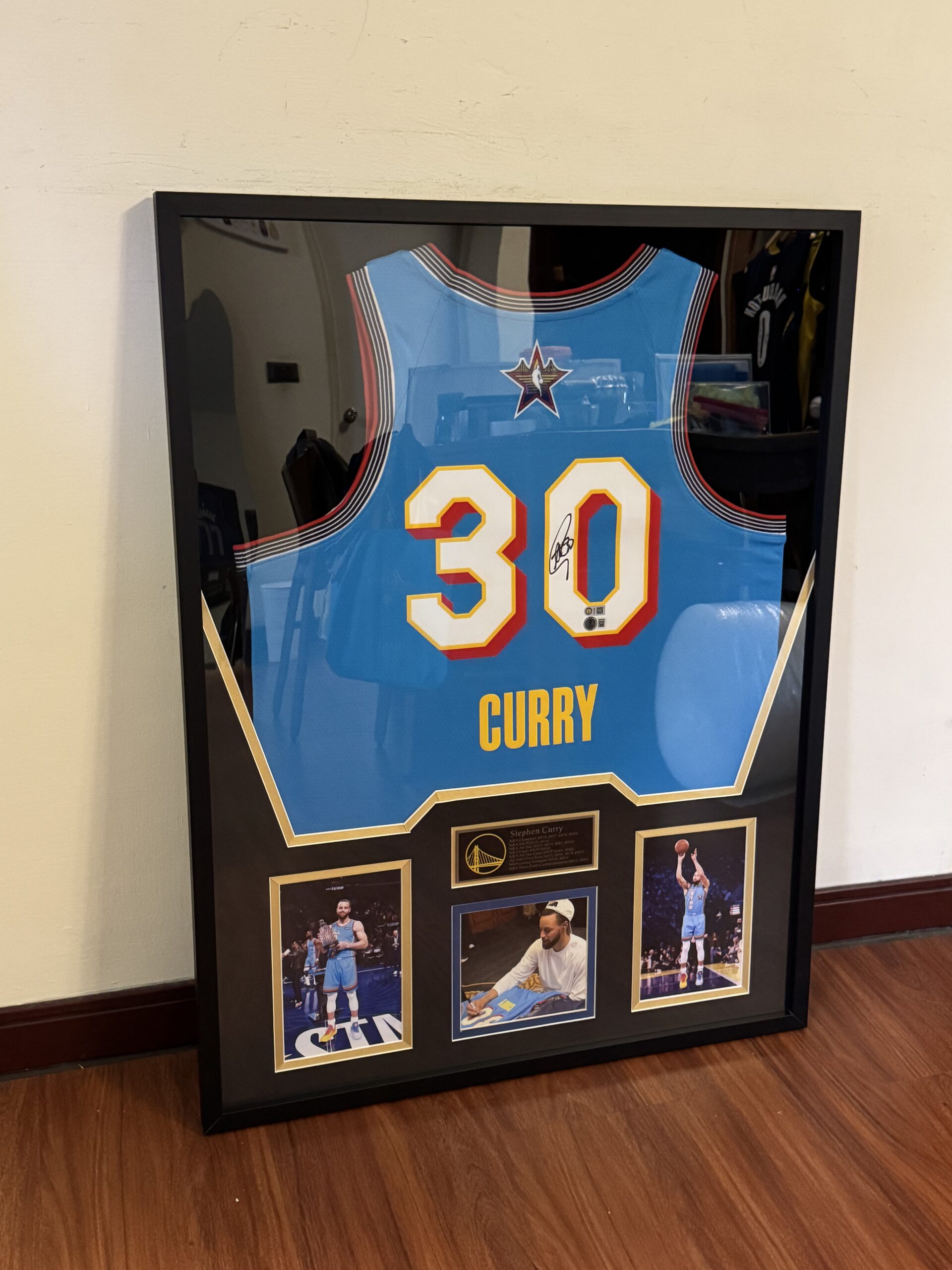 【收藏家先生】｜現貨不用等｜NBA｜Stephen Curry 2025賽季 全明星 球迷版 簽名球衣
