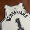 R.3 【收藏家先生】|現貨不用等|NBA|簽名球衣|Victor Wembanyama 加簽 2024 ROY球迷版 簽名球衣