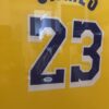 U.2 【收藏家先生】|現貨不用等| NBA|簽名球衣|LeBron James 湖人時期時期 球迷版 PSA認證 簽名球衣