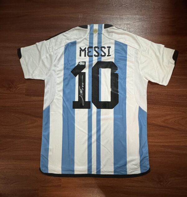 【收藏家先生】｜足球｜現貨不用等｜簽名球衣｜Messi 梅西 2026阿根廷國家隊 ICONS認證簽名球衣