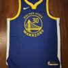 【收藏家先生】｜可預購｜NBA｜簽名球衣｜Stephen Curry 球員版 加簽ICDAT 簽名球衣