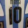 【收藏家先生】｜可預購｜足球｜簽名球衣｜Messi 梅西 阿根廷國家隊 BAS認證簽名球衣