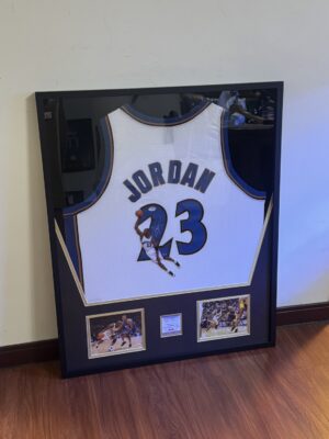 29.1 【收藏家先生】|現貨不用等|NBA|簽名球衣|Jordan 巫師時期 球員版 PSA認證 簽名球衣 含精緻裱框
