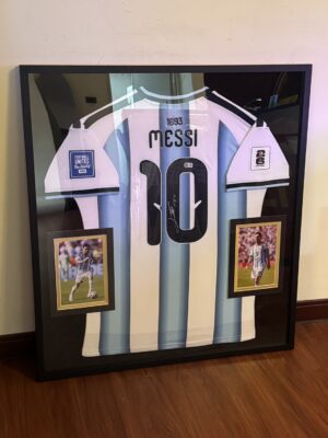 【收藏家先生】｜可預購｜足球｜簽名球衣｜Messi 梅西 2026世界盃 BAS認證簽名球衣