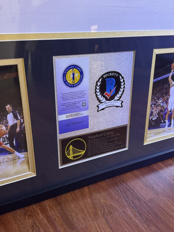 【收藏家先生】｜現貨不用等｜NBA｜簽名球衣｜新人年｜Stephen Curry 稀有新人白 親筆簽名球衣